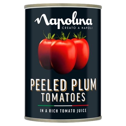 Picture of NAPOLINA PLUM PEELED TOMATOES 400GR